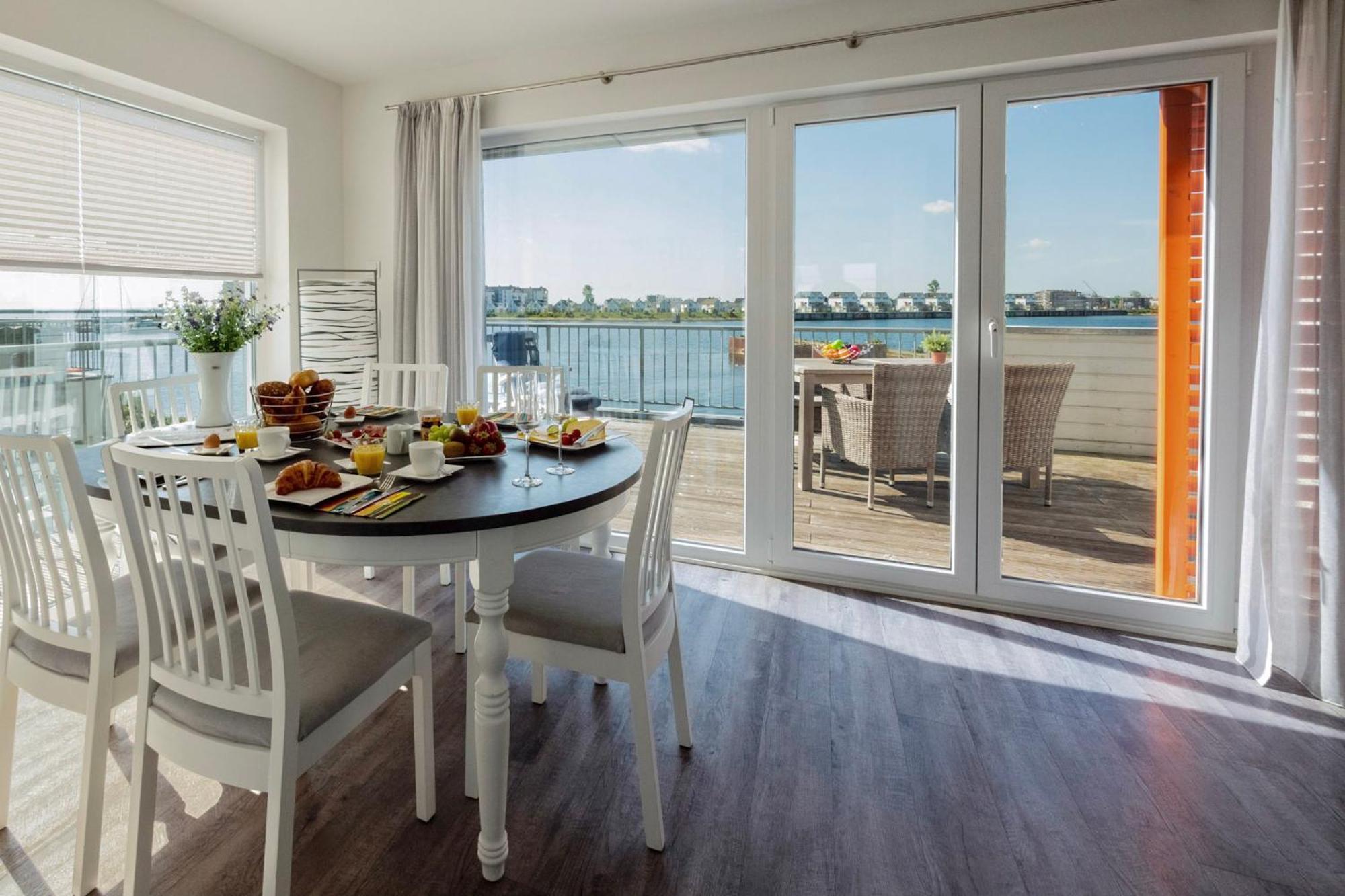 Maisonette Fewo Ostseeflair By Seeblick Ferien Oro, Erste Wasserreihe, E-Saeule Olpenitz Esterno foto