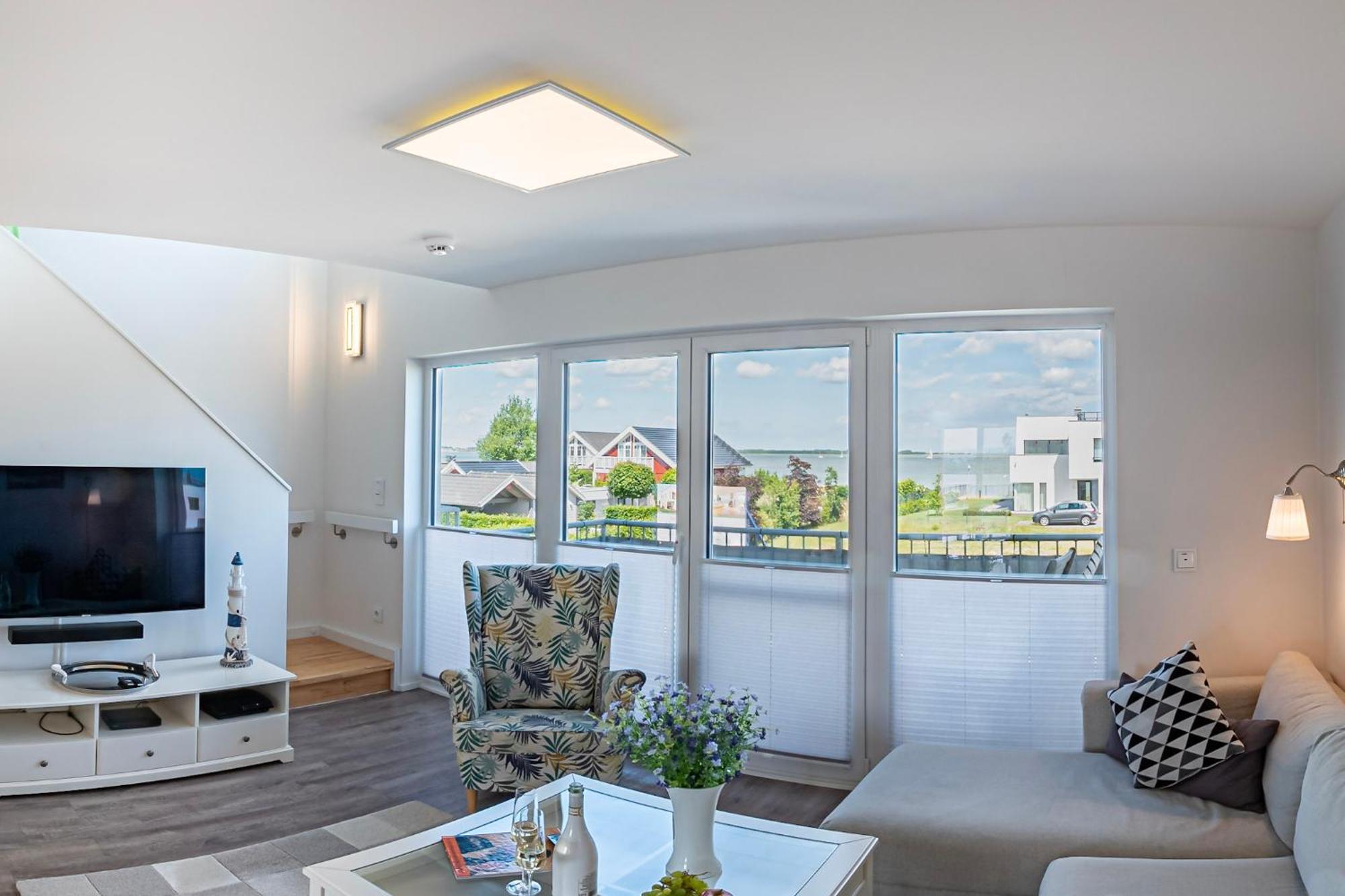 Maisonette Fewo Ostseeflair By Seeblick Ferien Oro, Erste Wasserreihe, E-Saeule Olpenitz Esterno foto