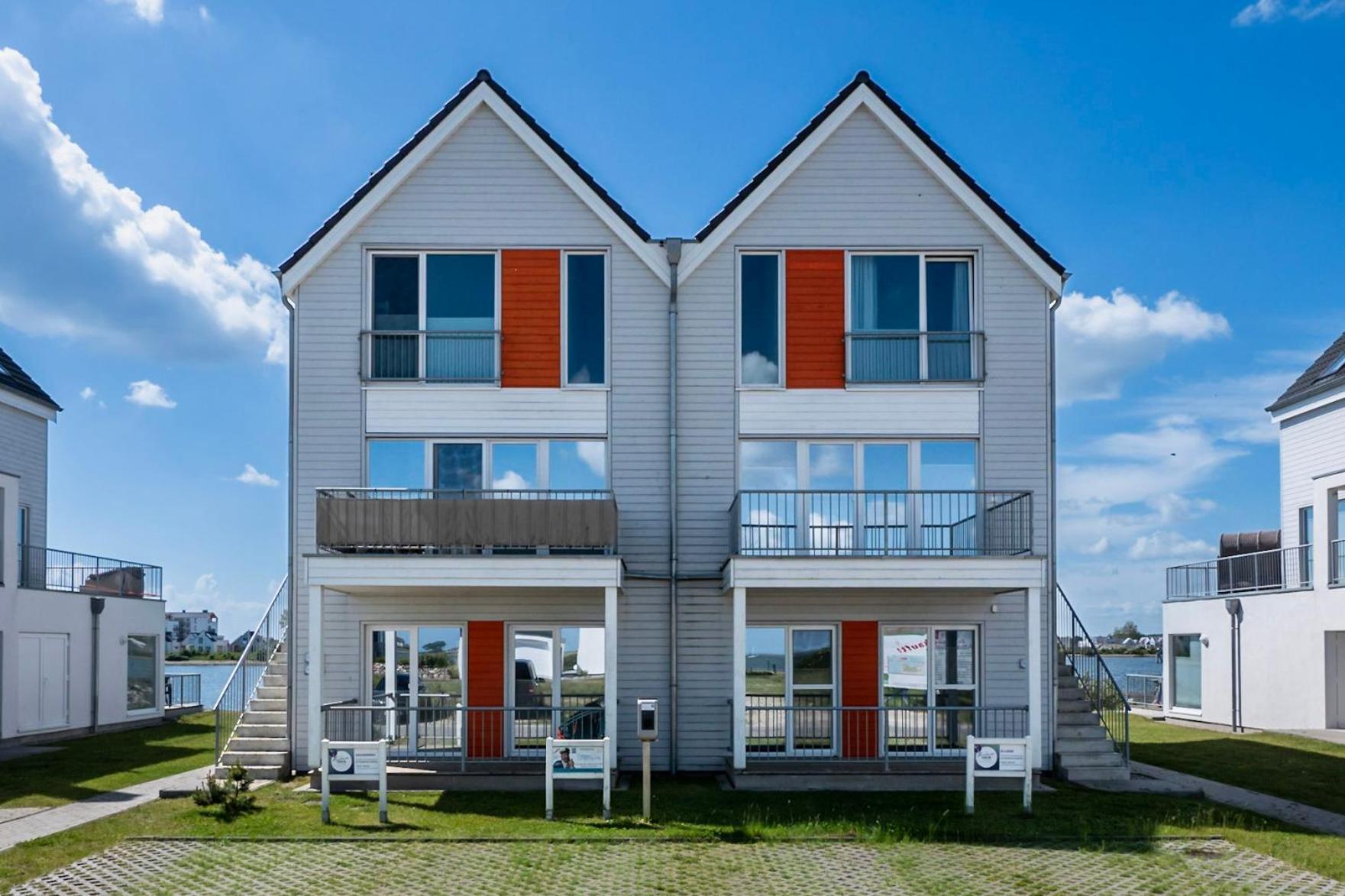 Maisonette Fewo Ostseeflair By Seeblick Ferien Oro, Erste Wasserreihe, E-Saeule Olpenitz Esterno foto