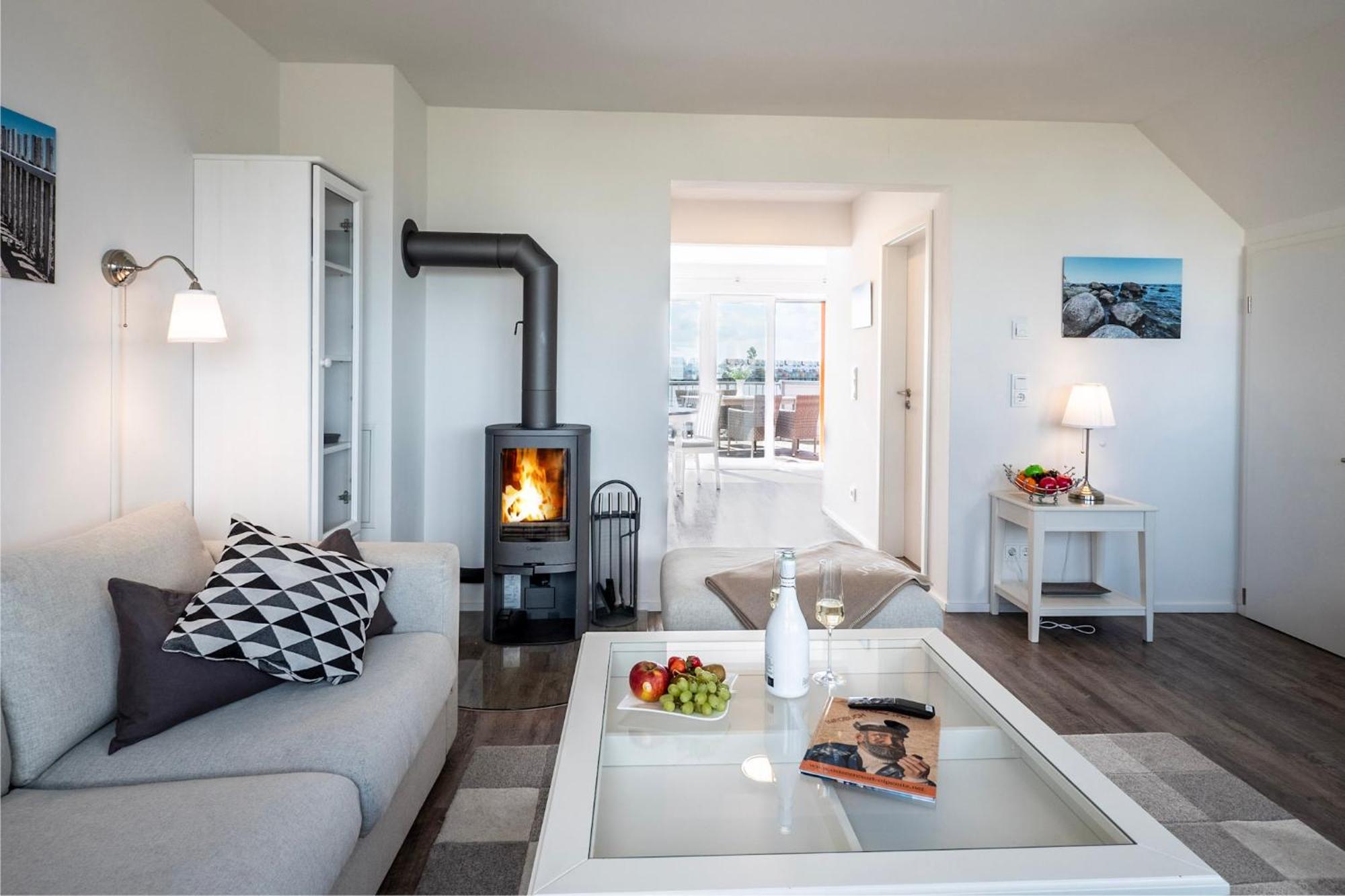 Maisonette Fewo Ostseeflair By Seeblick Ferien Oro, Erste Wasserreihe, E-Saeule Olpenitz Esterno foto