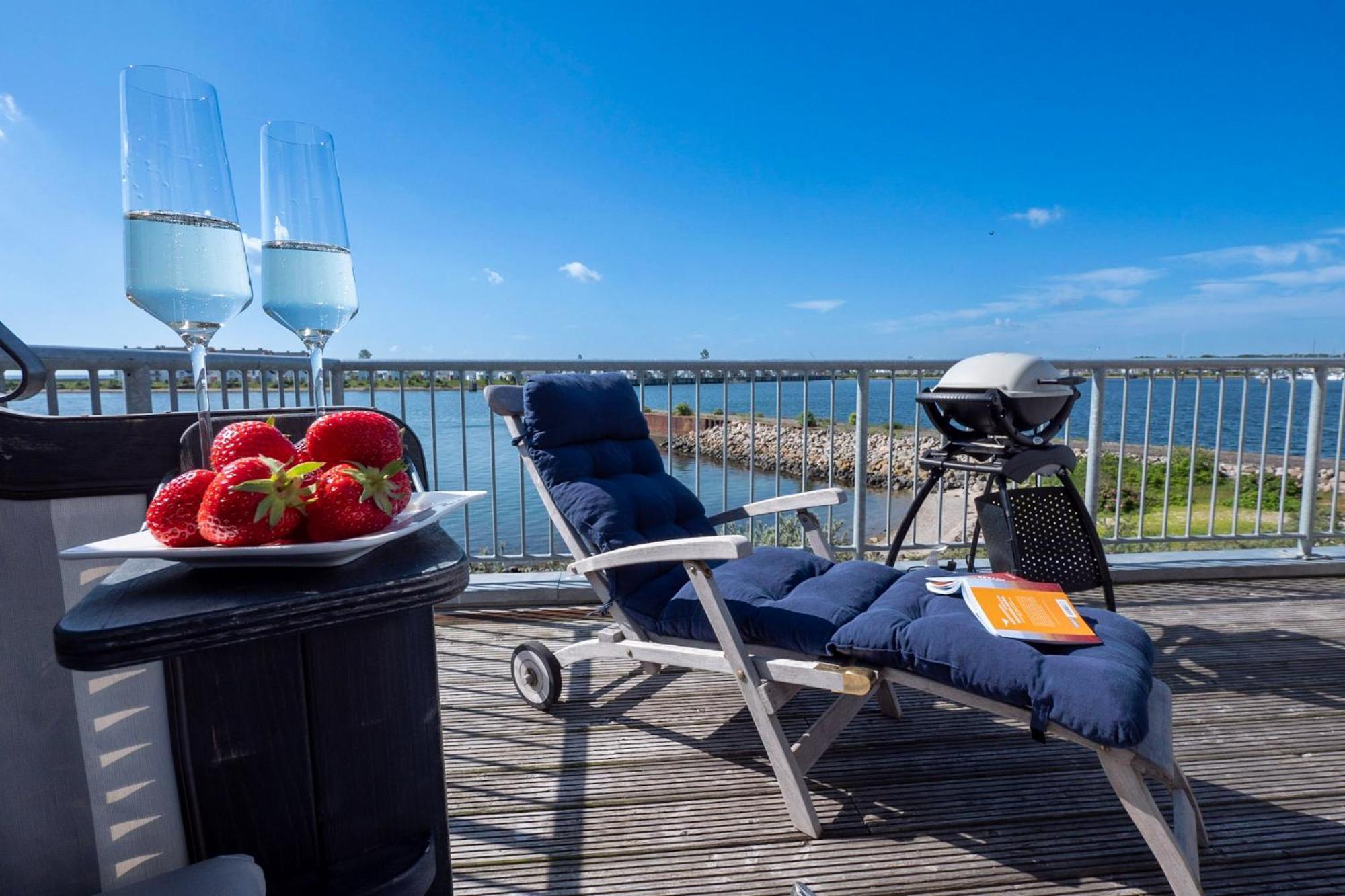 Maisonette Fewo Ostseeflair By Seeblick Ferien Oro, Erste Wasserreihe, E-Saeule Olpenitz Esterno foto