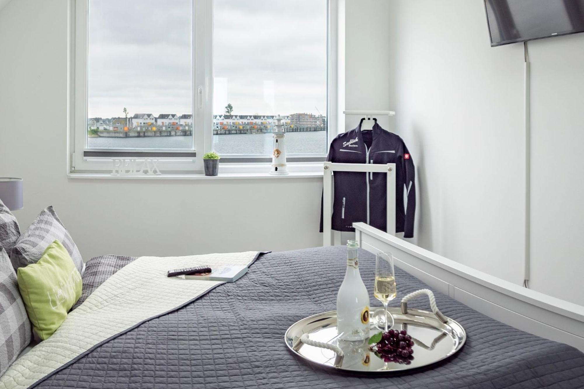 Maisonette Fewo Ostseeflair By Seeblick Ferien Oro, Erste Wasserreihe, E-Saeule Olpenitz Esterno foto