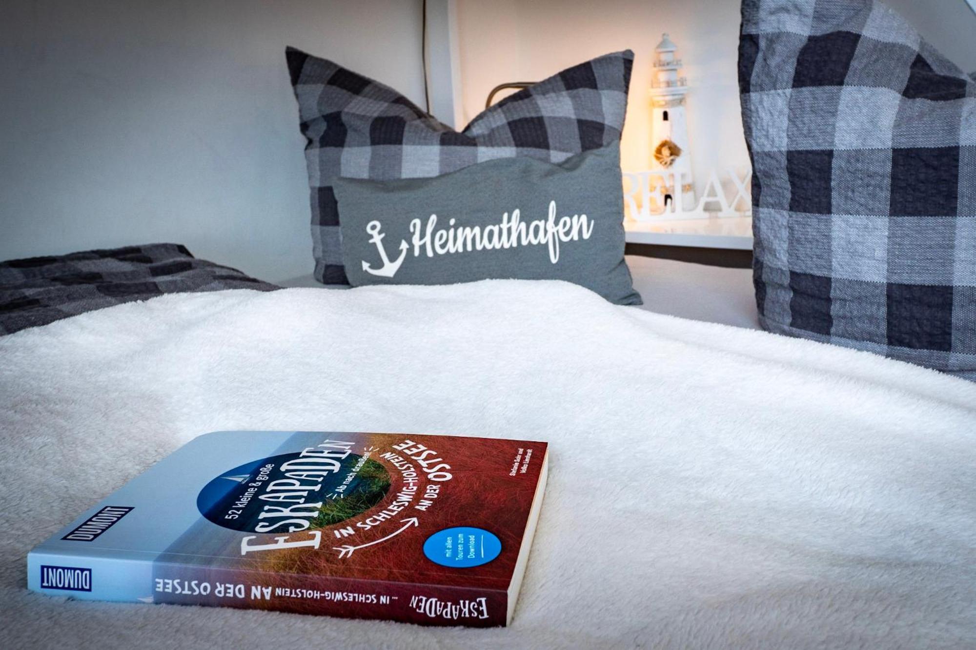 Maisonette Fewo Ostseeflair By Seeblick Ferien Oro, Erste Wasserreihe, E-Saeule Olpenitz Esterno foto